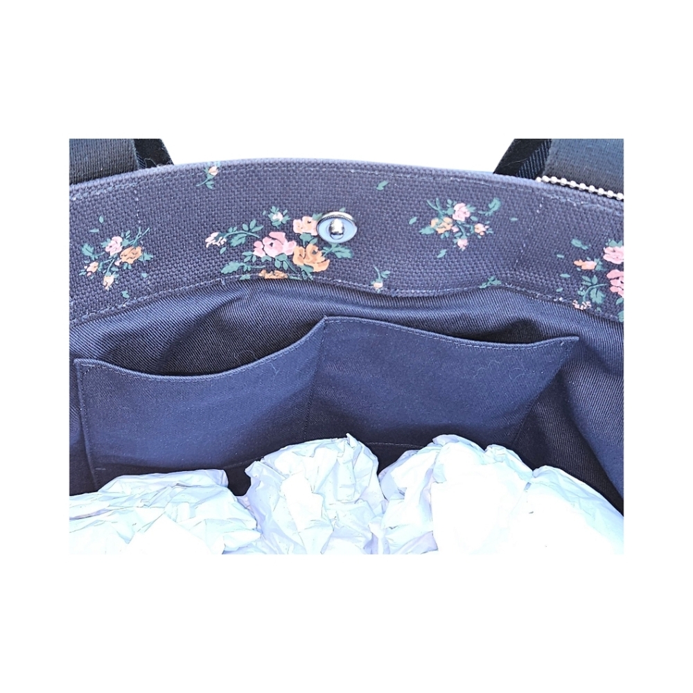 NWT NEW Coach Disney X Coach Tote With Rose Bouquet Print and Thumper RARE HTF - Picture 12 of 16